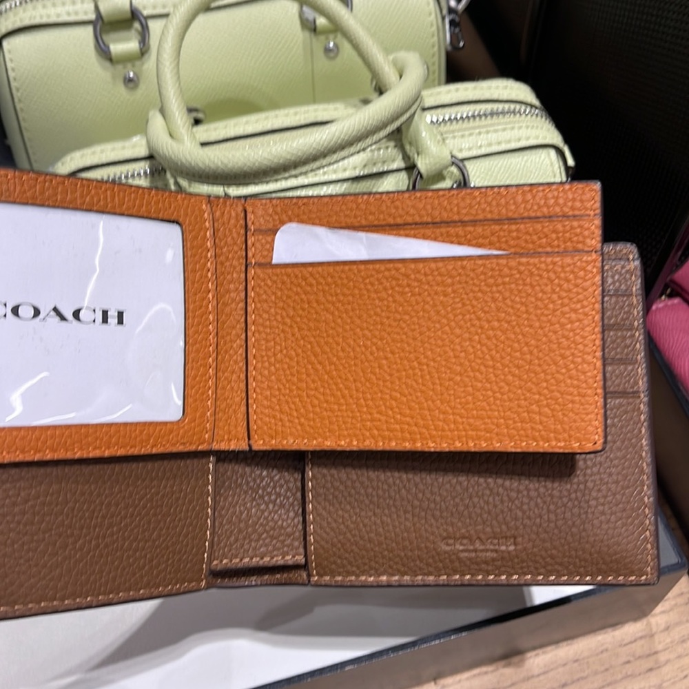 Coach 3 In 1 Wallet Leatherware
Dark Saddle/Canyon - Picture 6 of 16